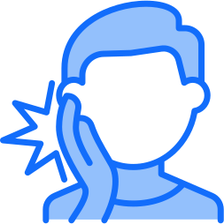 Tooth pain icon - Emergency dentist Borehamwood