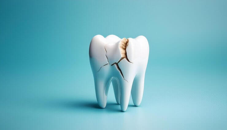 Broken chipped tooth emergency dental repair Borehamwood WD6
