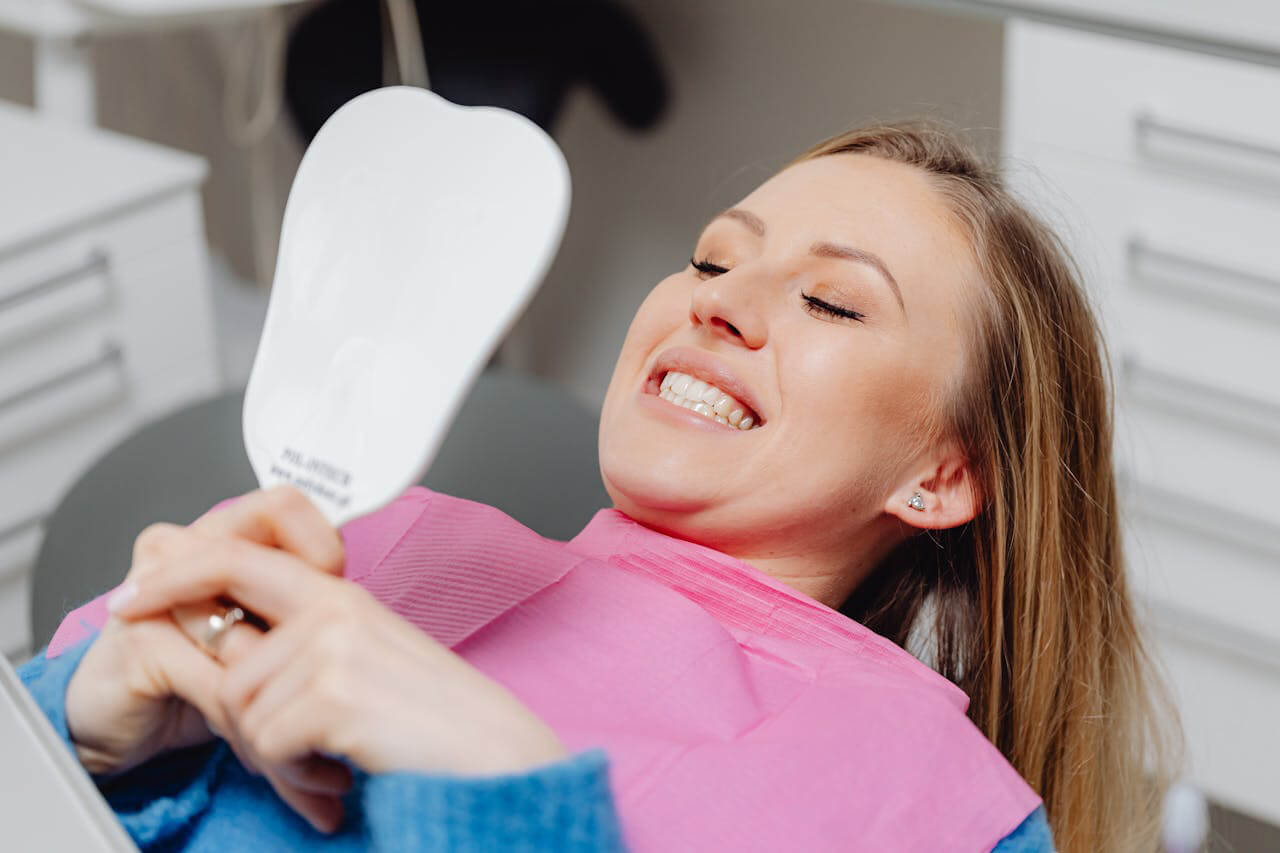 Dentist preparing instruments for treatment