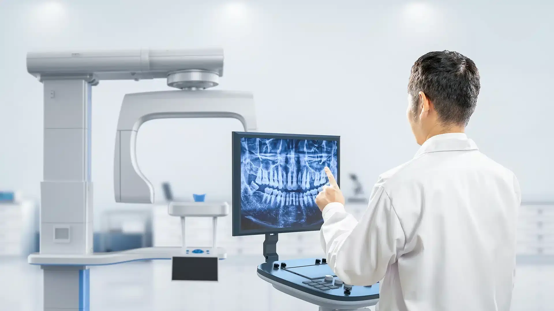 Modern dental clinic interior