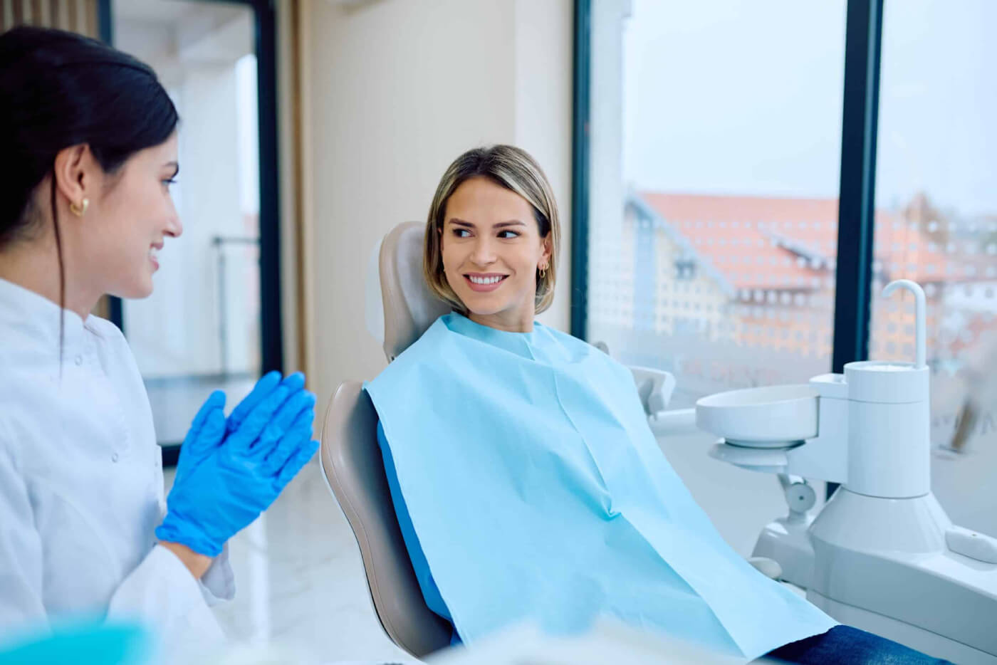 Dental treatment consultation and cost discussion Borehamwood